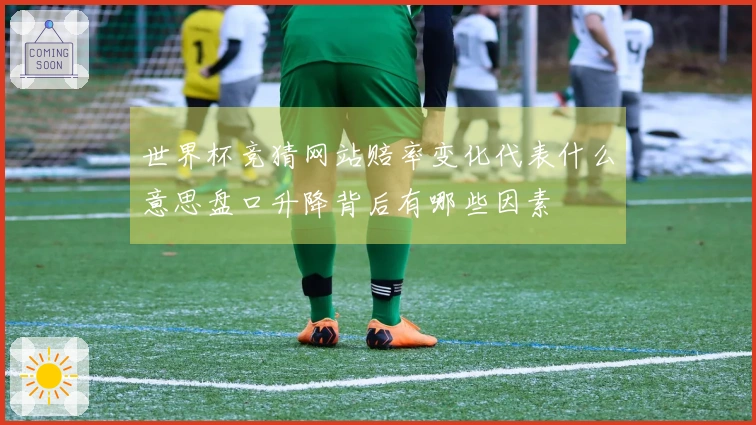 世界杯竞猜网站赔率变化代表什么意思盘口升降背后有哪些因素